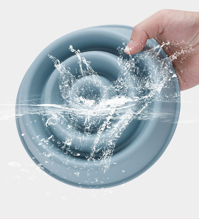 Plato anti ahogo de silicona para perros