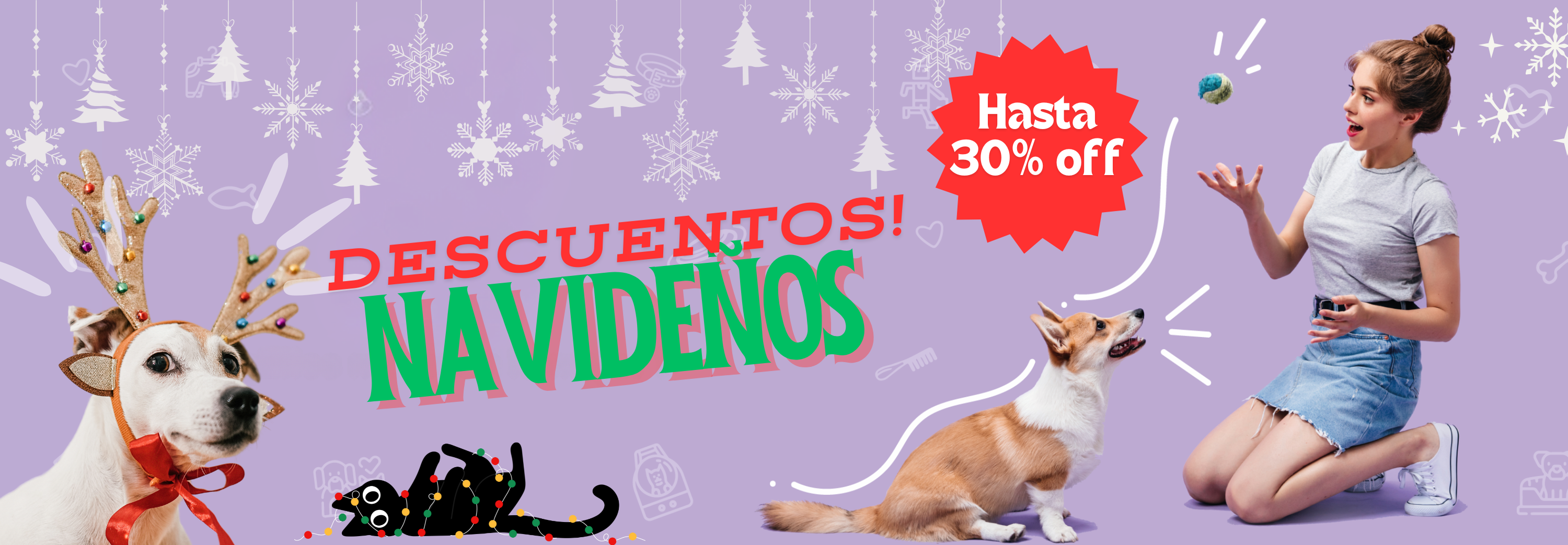 Tienda de mascotas ofertas navidad