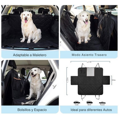 cubre asiento para mascotas