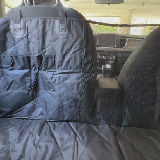 Cubre asiento de autos para mascotas 