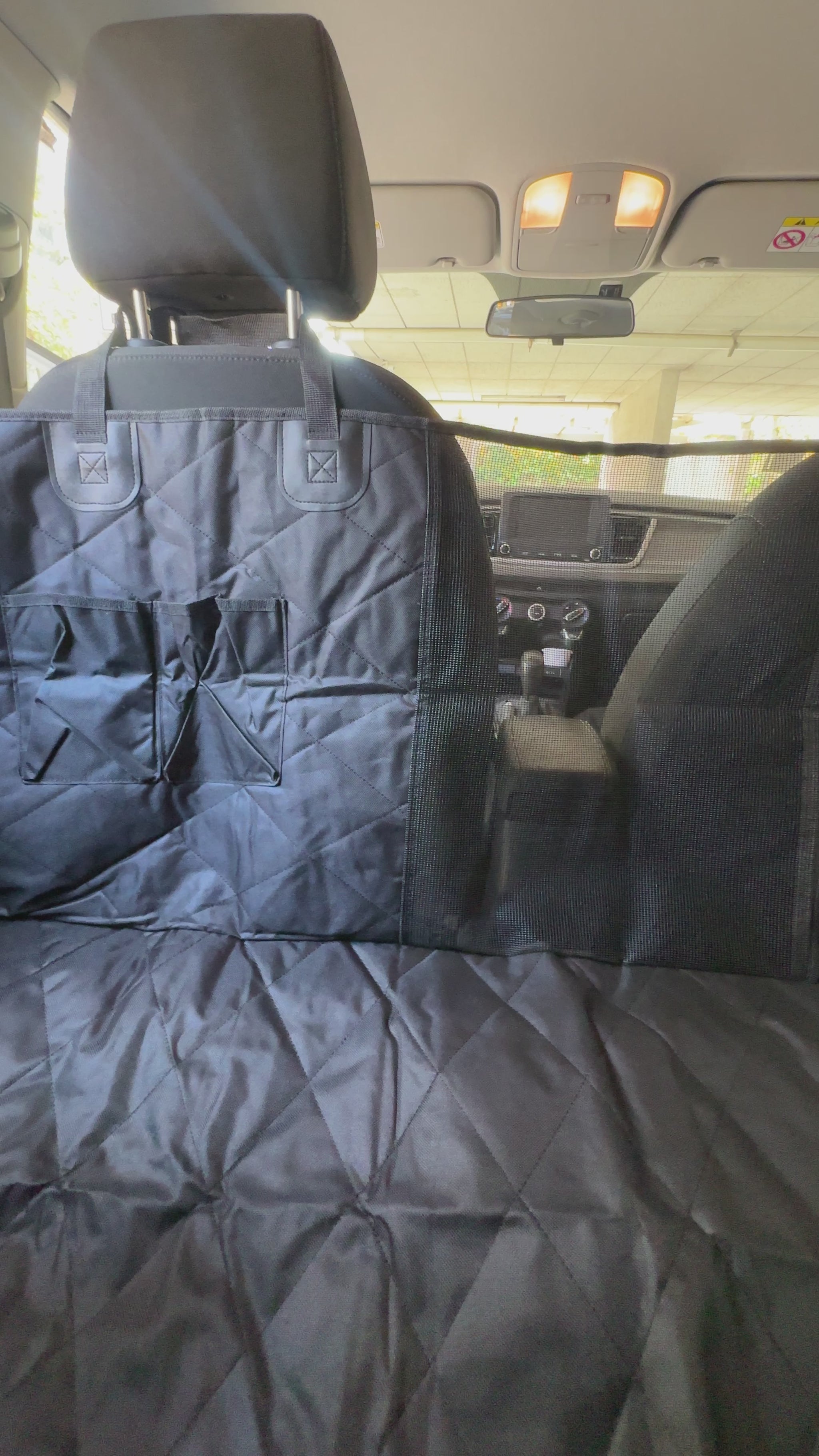 Cubre asiento de autos para mascotas 
